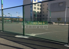 长安大学网球场弹性编织网